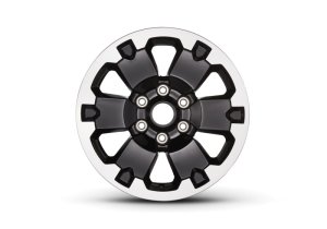 Ford Ranger Wheel Kit - Ford Racing - 18x8in w/TPMS - Gloss Black w/ Machined Face - `19-`25